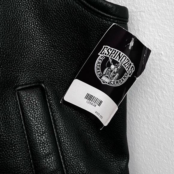 Expinoza’s leather vest XL - Picture 3 of 6